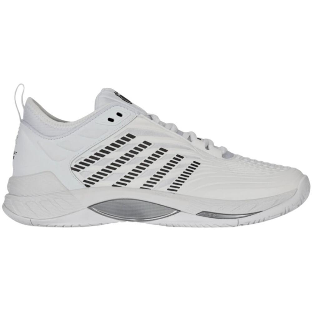 K-Swiss Men's White Black Hypercourt Supreme 2 Athletic Shoes Size 9